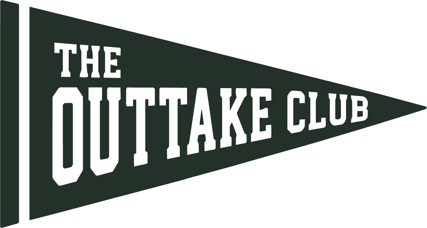 The Outtake Club pennant